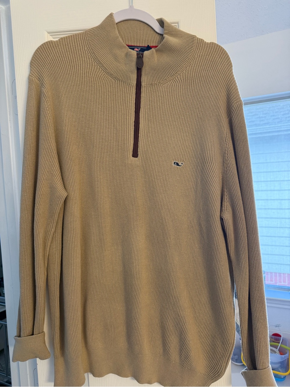 Men’s Vineyard Vines 1/4 Zip Sweater - Sz L